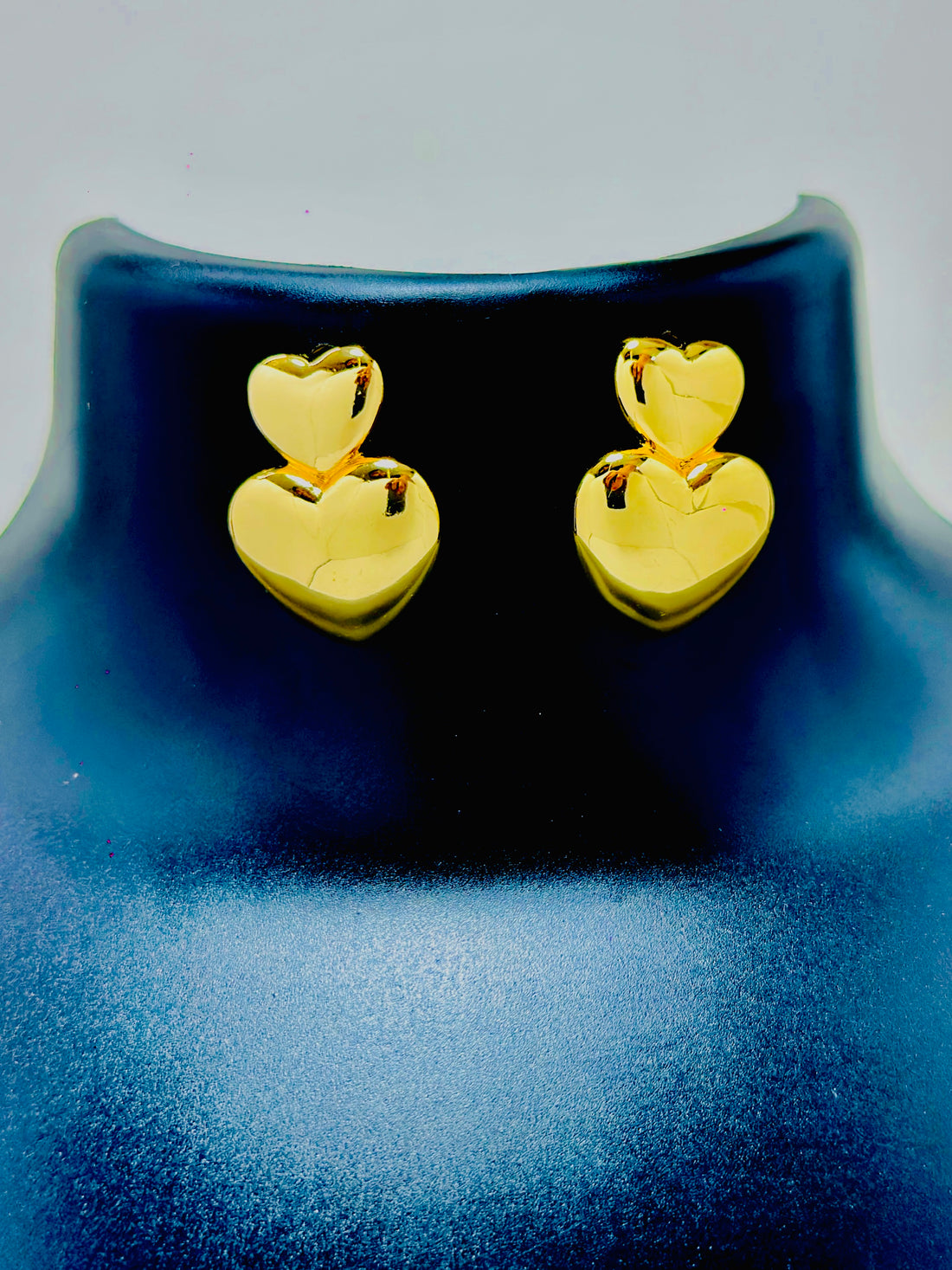 Golden Bloom Dangling Earrings
