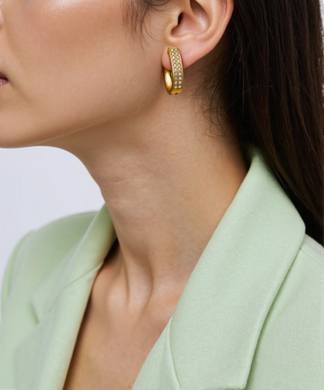 Luminous Cascade Earrings